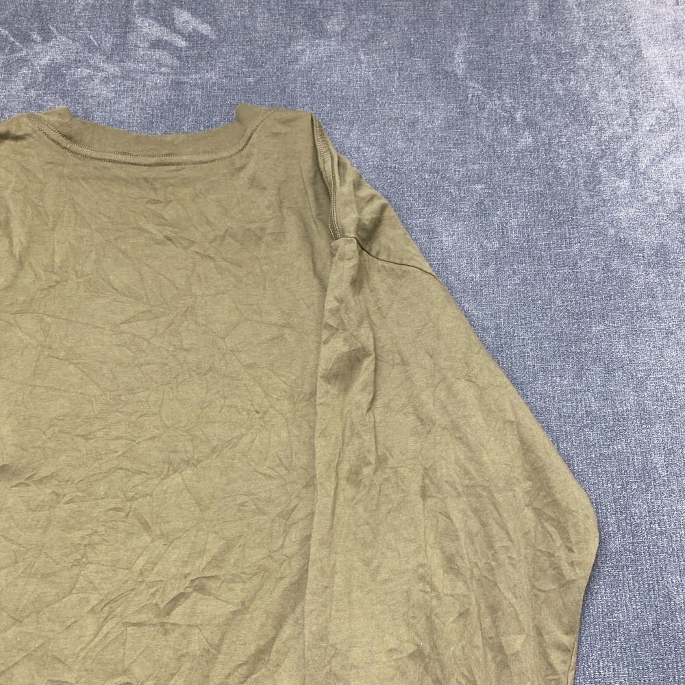 Marmot T Shirt Mens XL Green Graphic Print Long Sleeve Crewneck Casual Pullover - Picture 12 of 13